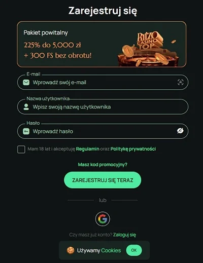 rejestracja-ritzo-сasino